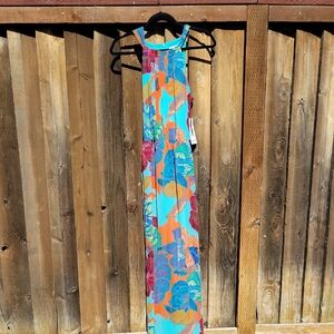 Nine West Multicolor Floral Dress